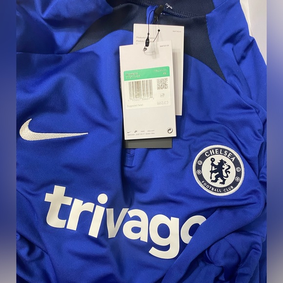 NWT [XL] Nike x Chelsea FC Long Sleeve Training Jersey - Picture 4 of 11